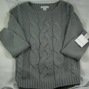 Liz Claiborne Grey Heather Sweater